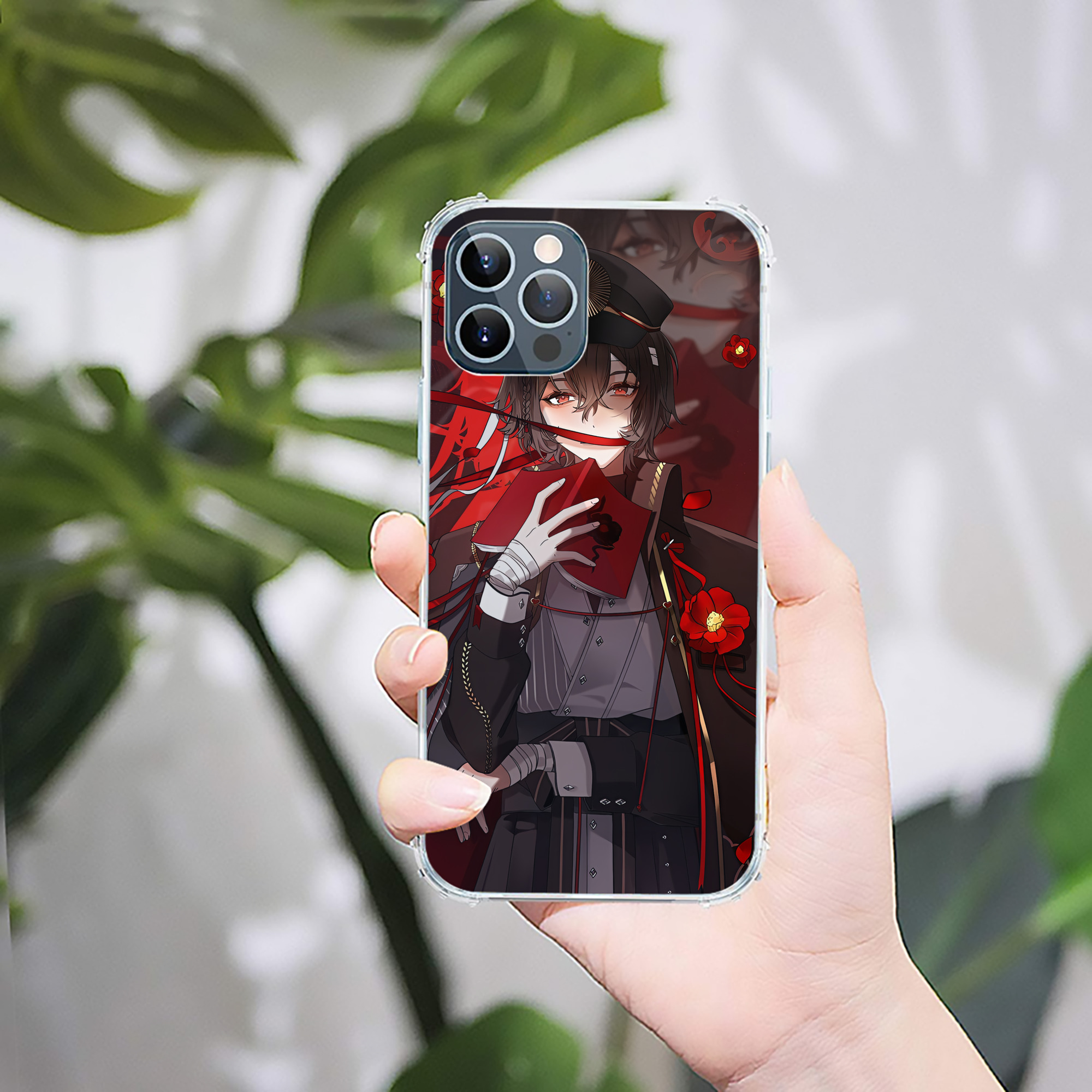 （画像用） 文豪ストレイドッグス Bungo Stray Dogs 【iPhone 12シリーズ対応】透明スマホケース（クリアソフトケース）